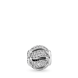 LOYALTY ESSENCE COLLECTION charm in silver with clear cubic zirconia /796074CZ