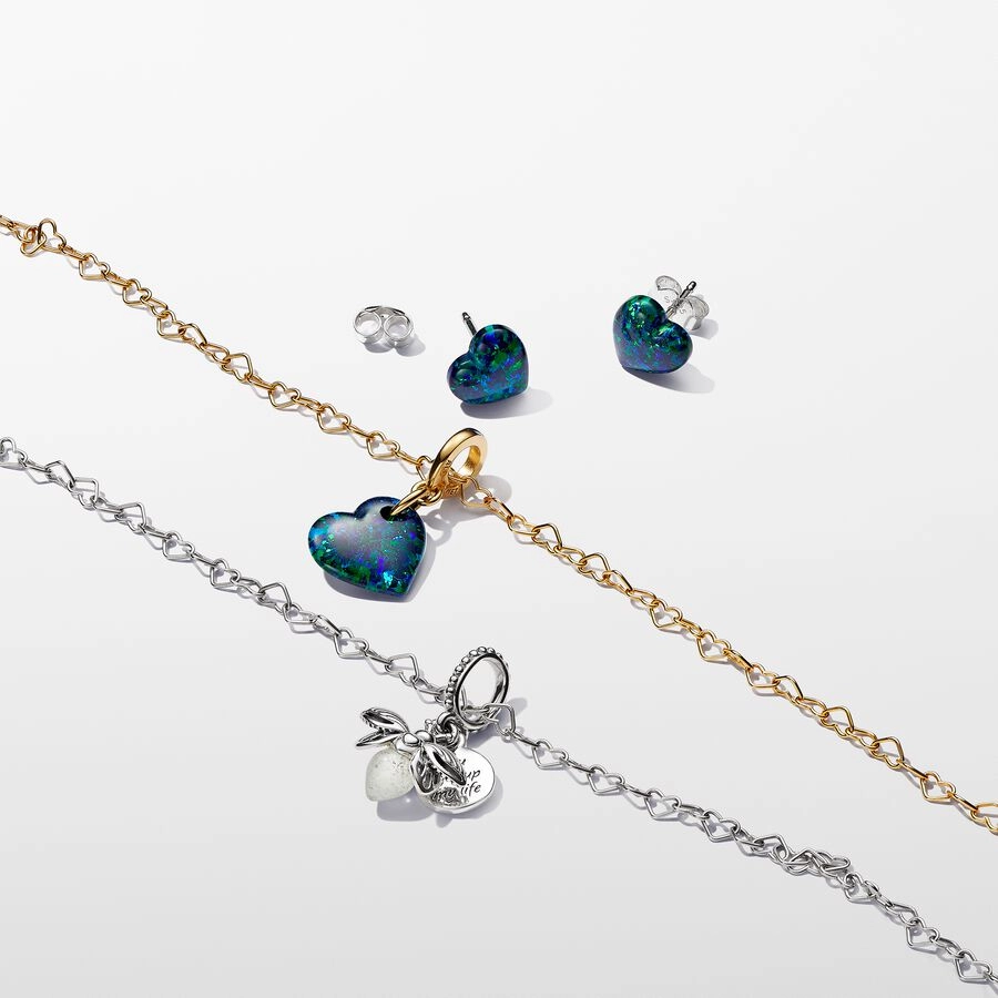 PANDORA Gold Plated metal blend Necklace / 363334C00-45