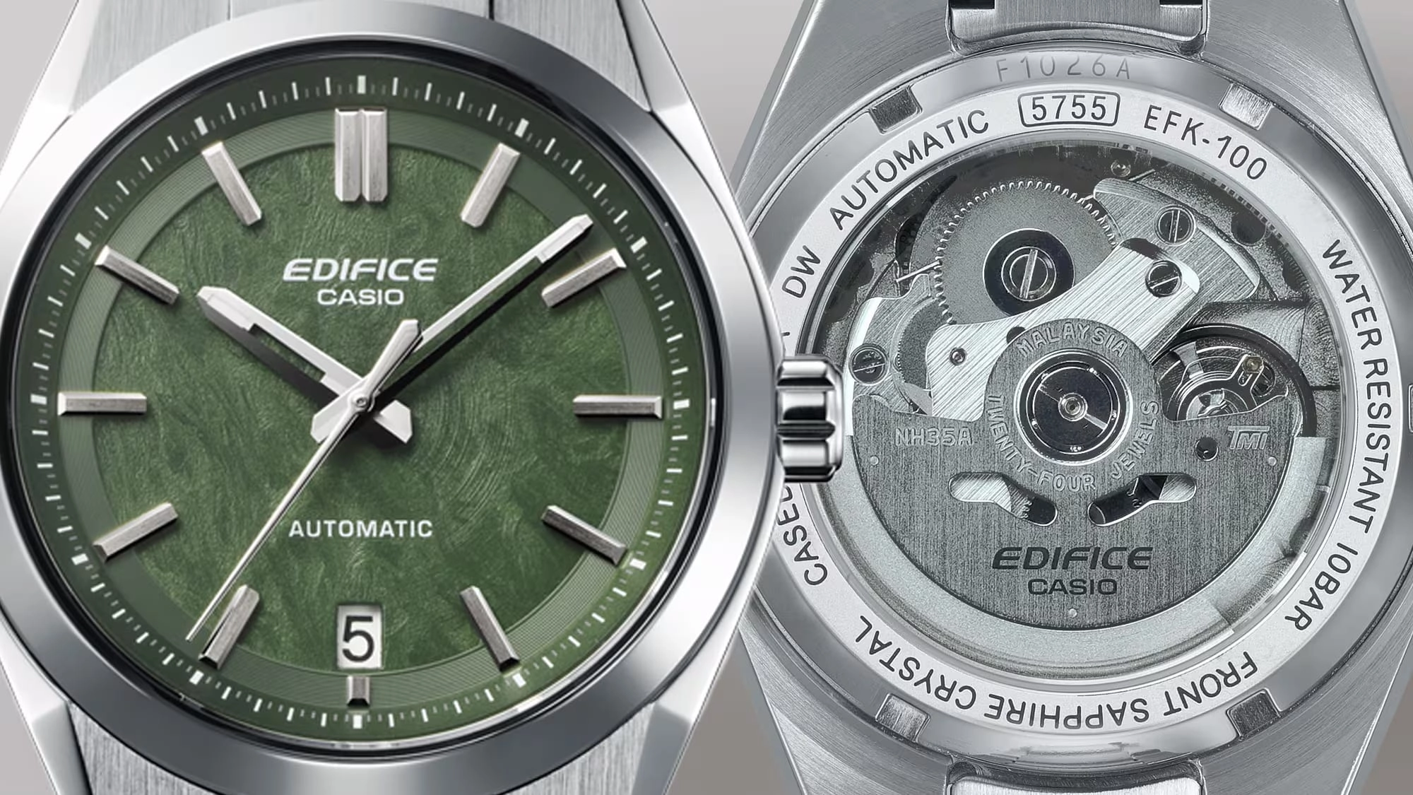 Automatic Wristwatch / EFK-100D-3ADR