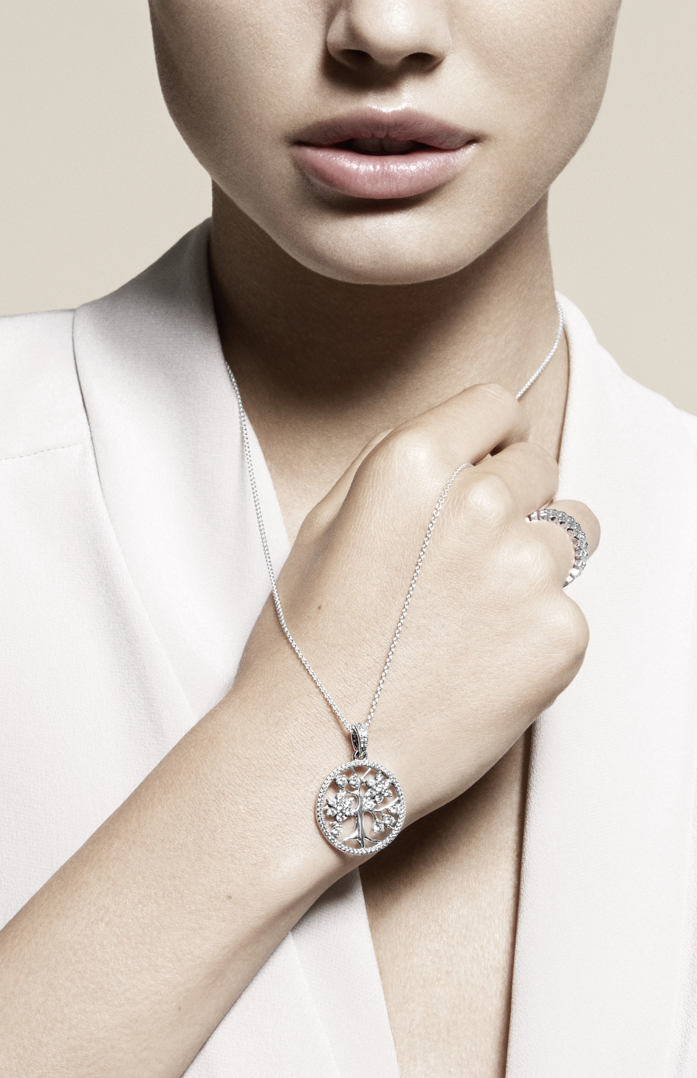 PANDORA Moments Necklace / 390384CZ-80