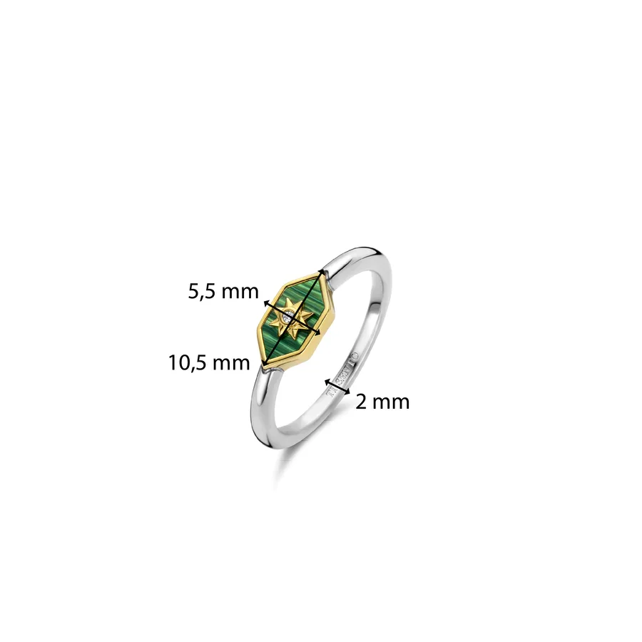 Ti Sento Sterling Silver Ring/12311MA-52