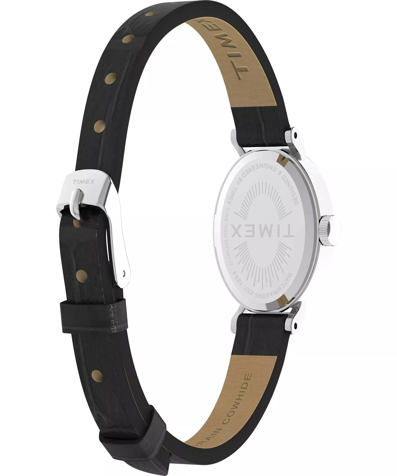QUARTZ ANALOG WRIST WATCH,   5.50,  NOJEWEL,  LEAT
