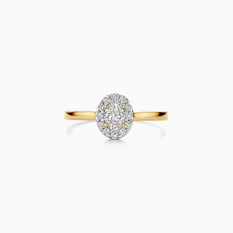 Blush Lab-Grown Diamond 14K Gold Ring / LG1016Y-54
