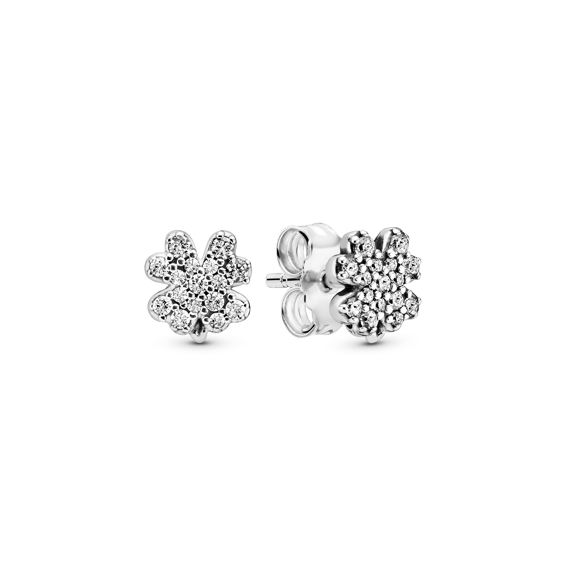 PANDORA Moments Earring / 297944CZ | Time.ge