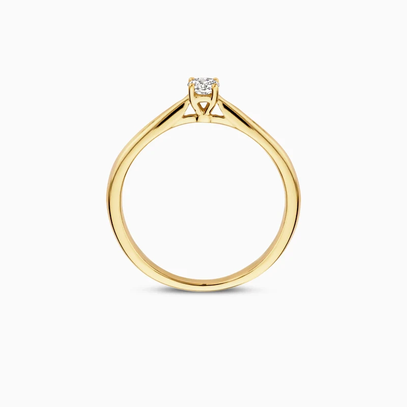Blush Lab-Grown Diamond 14K Gold Ring / LG1000Y-54