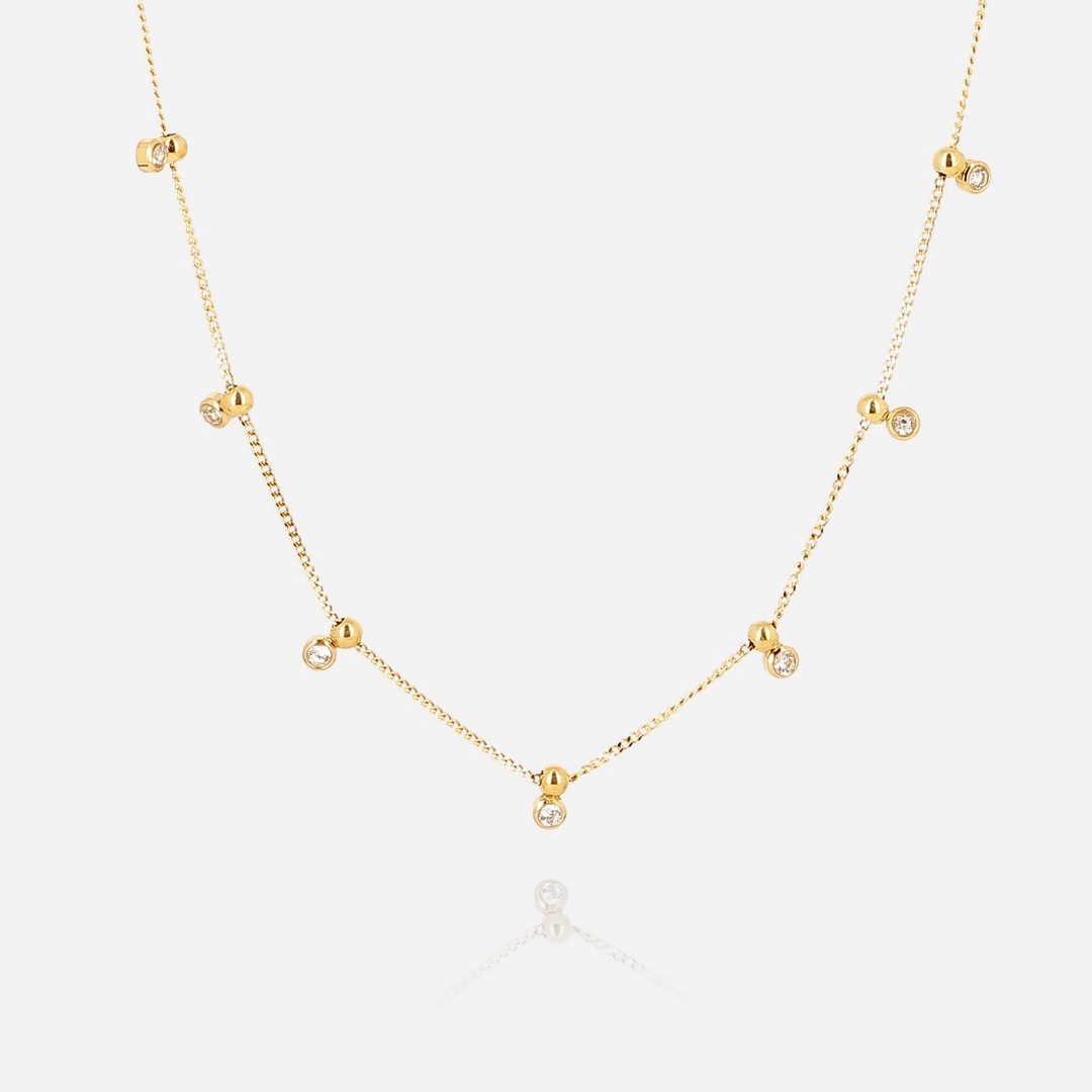 Necklace / SNS20120-01WHT