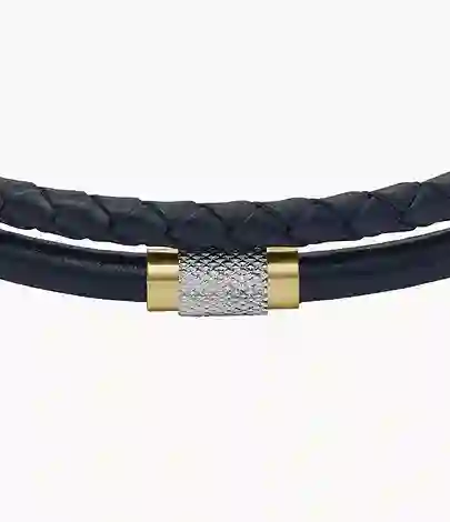 Fossil Leather Bracelet / JF04703998