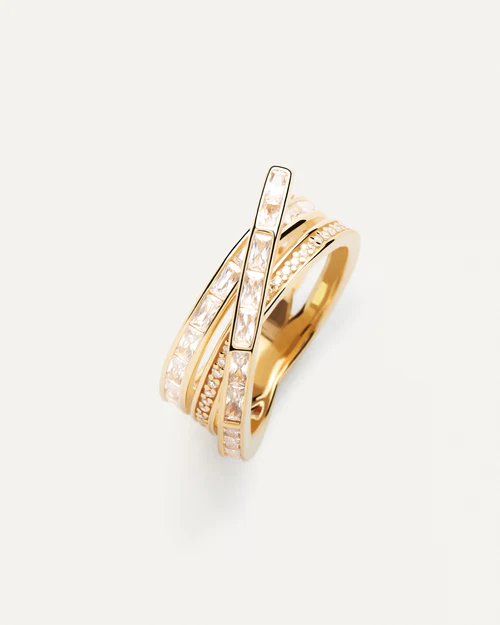 PDPAOLA Sterling Silver Ring/AN01-A09-14 | Time.ge