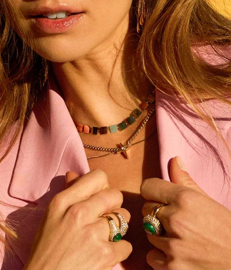Necklace & Pendant / SNS27580-01WHT