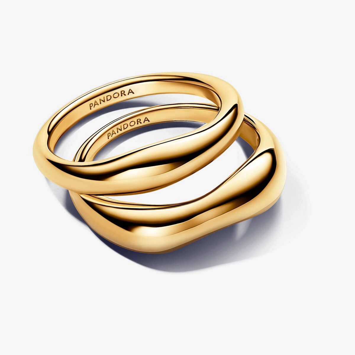 PANDORA Gold Plated metal blend Ring / 163264C00-54