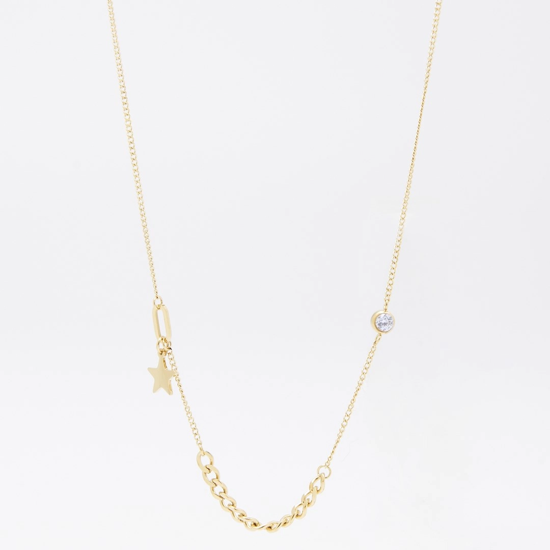 Necklace / SNS21830-01WHT