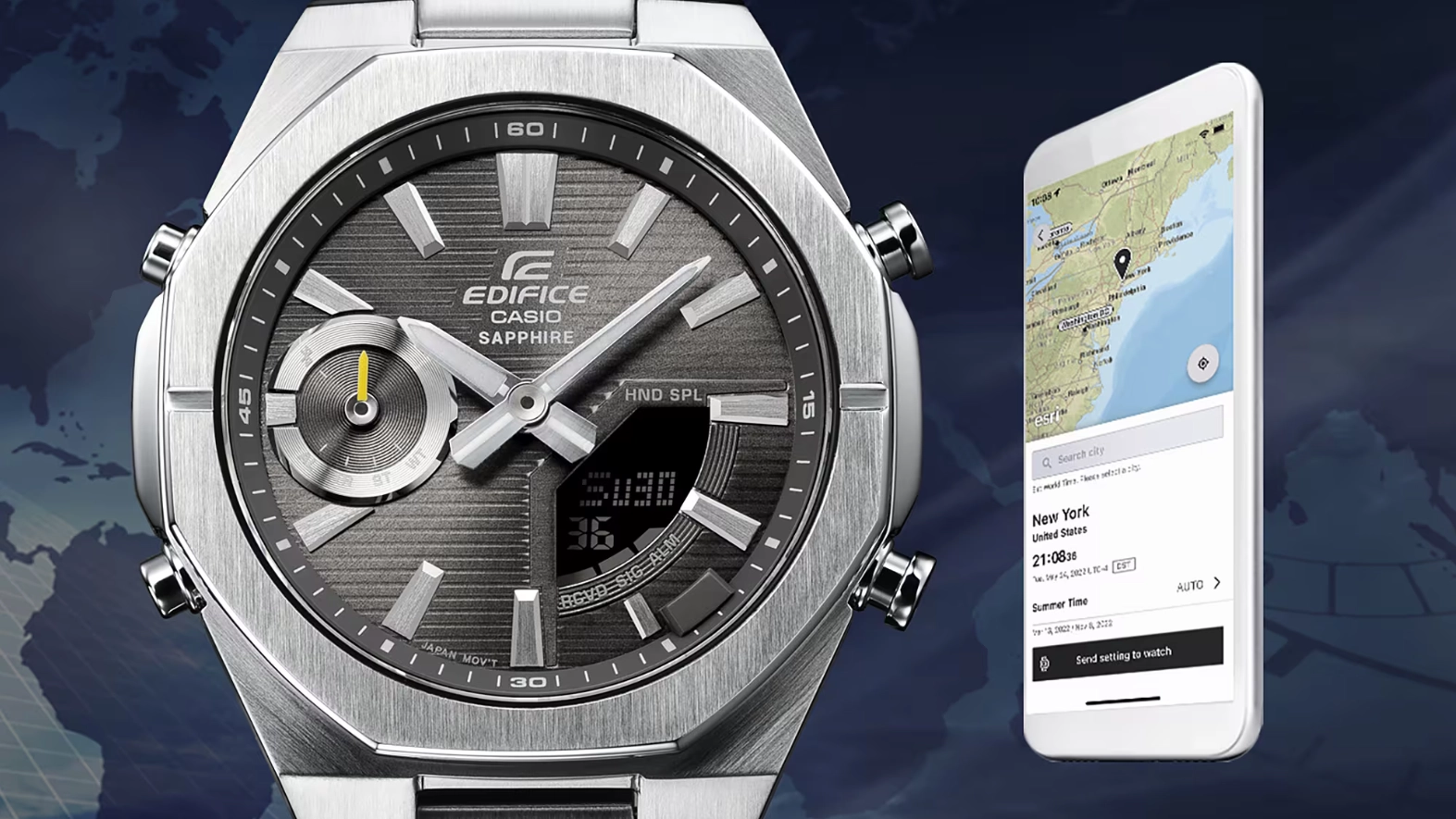 Quartz Wristwatch / ECB-S10DB-1ADF