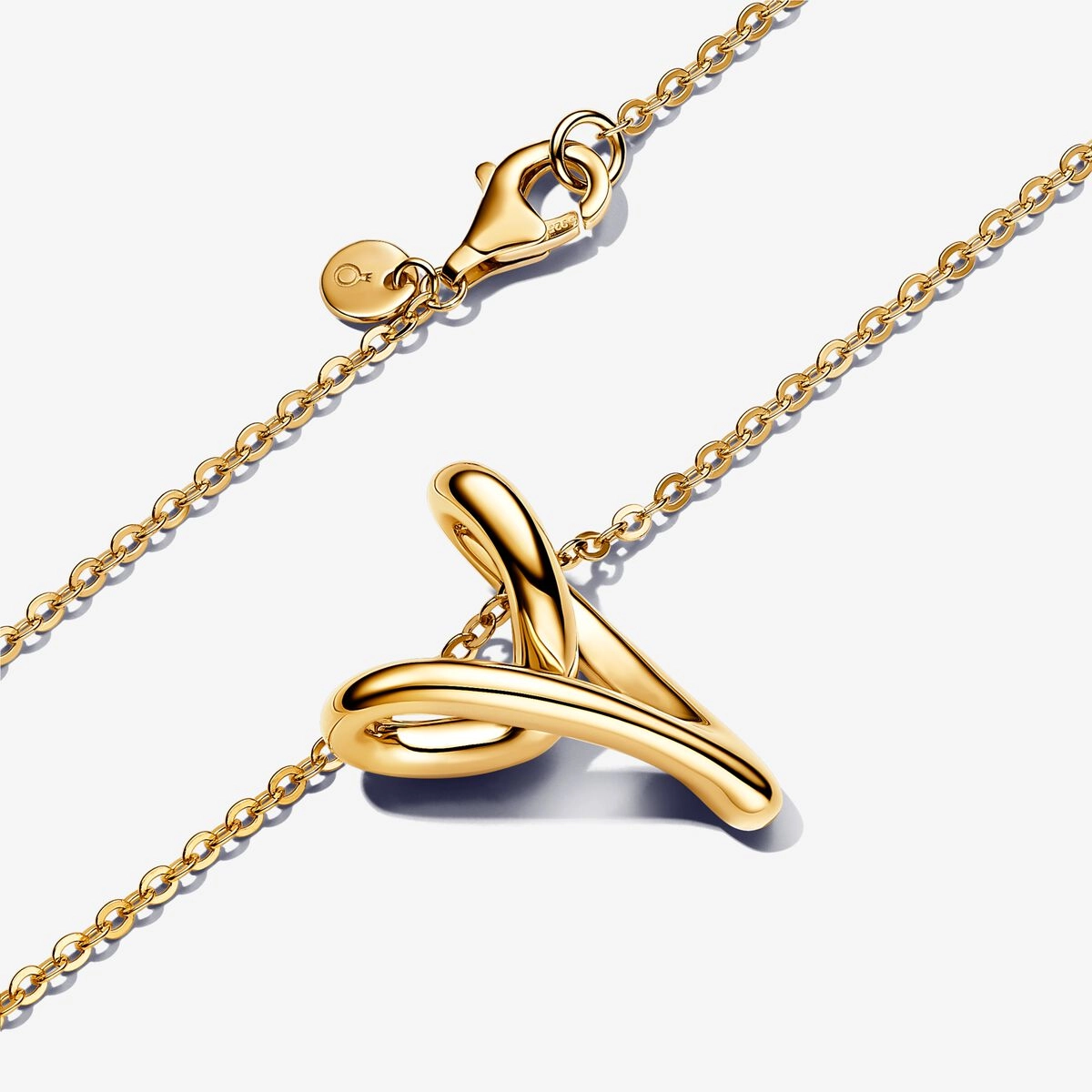 PANDORA Gold Plated metal blend Necklace / 363272C00-70