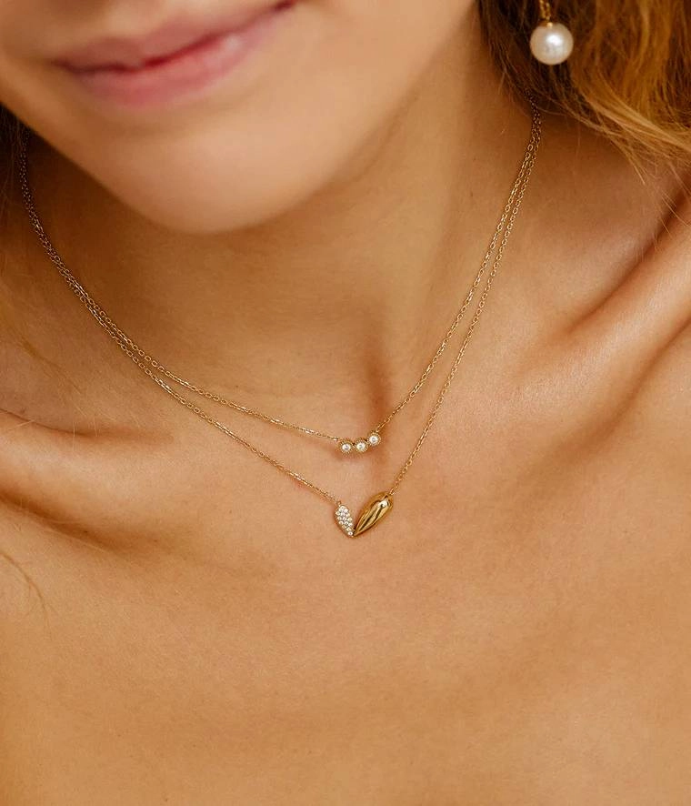 Necklace & Pendant / SNS27692-01WHT