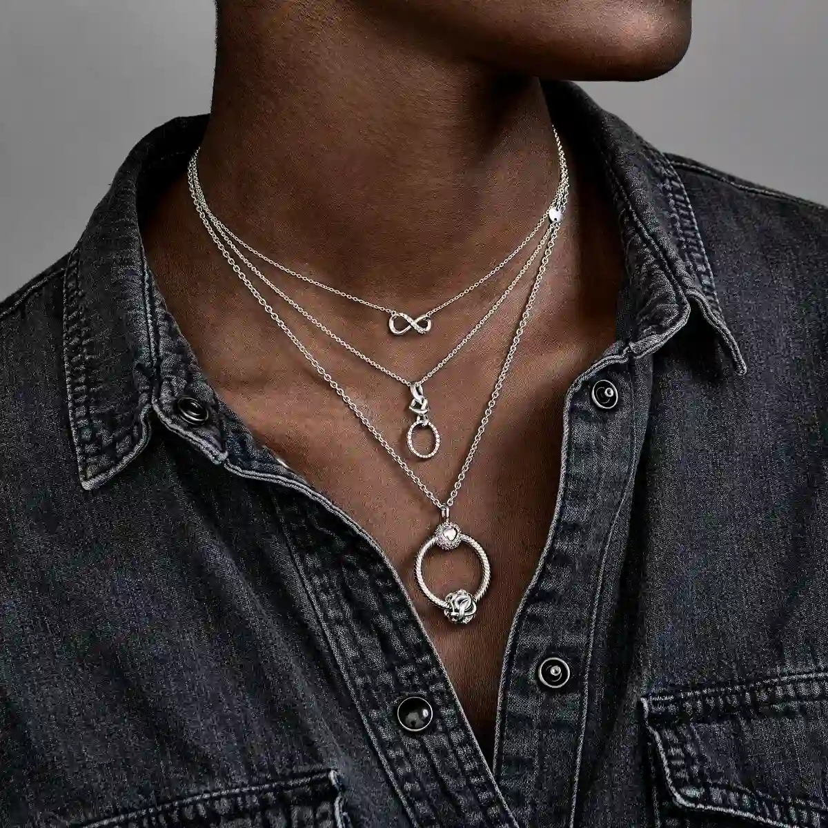 PANDORA Moments Necklace / 590200-60