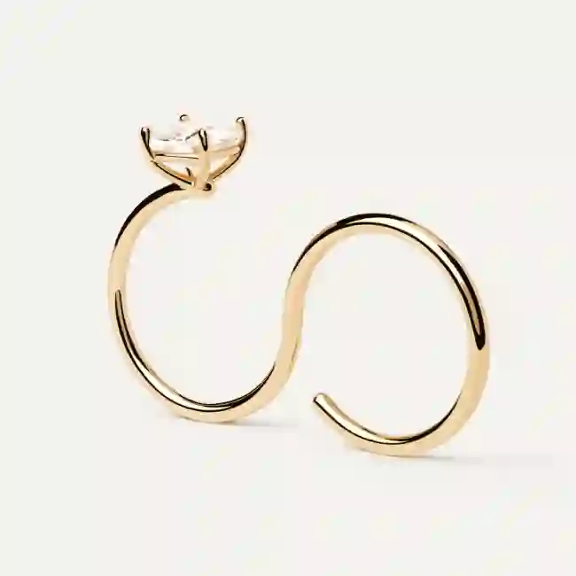 PDPAOLA Sterling Silver Ring/AN01-A27-14