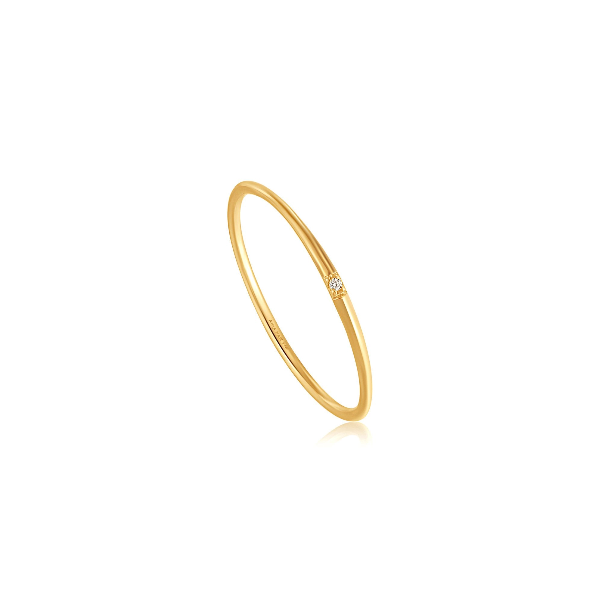 Ania Haie 14K Gold Ring/RAU001-03YG-57