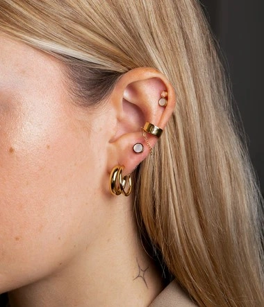 Zag Bijoux Surgical Stainless Steel Earring / SEC21265-01UNI