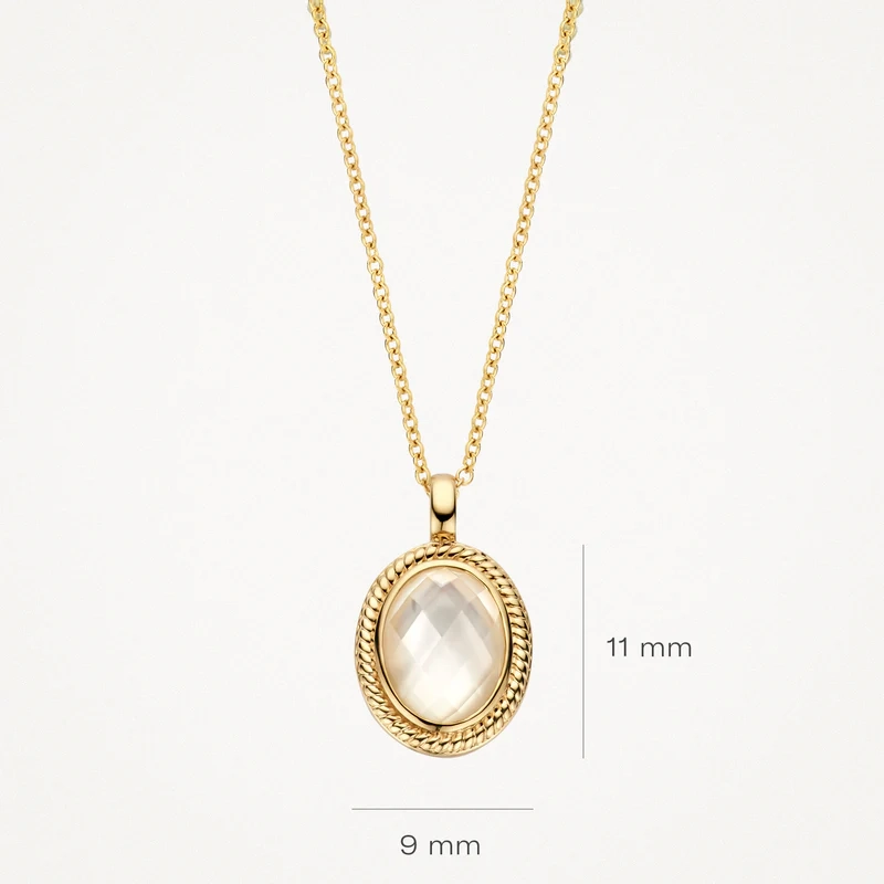 Golden Necklace & Pendant/3169YMQ