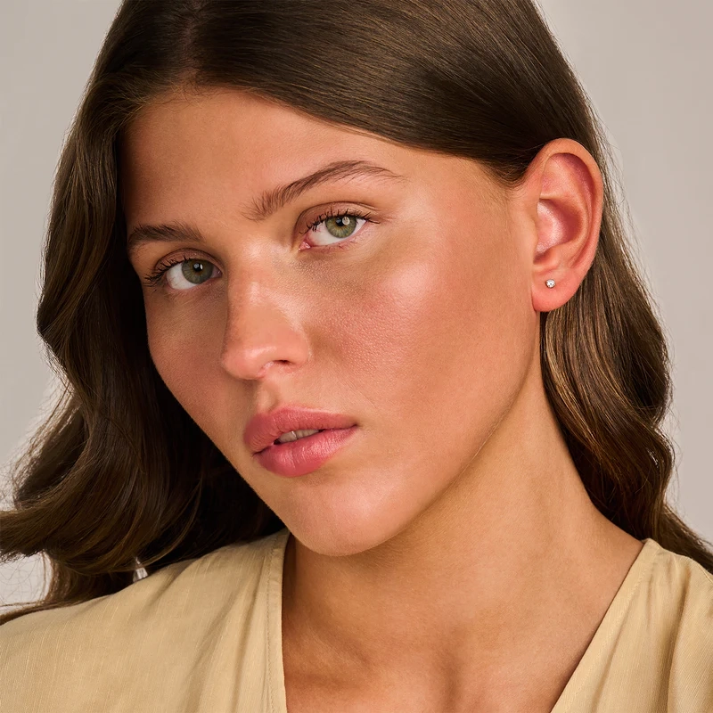 Blush Lab-Grown Diamond 14K Gold Earring / LG7001Y