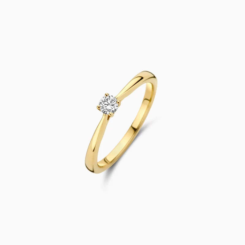 Blush Lab-Grown Diamond 14K Gold Ring / LG1000Y-54