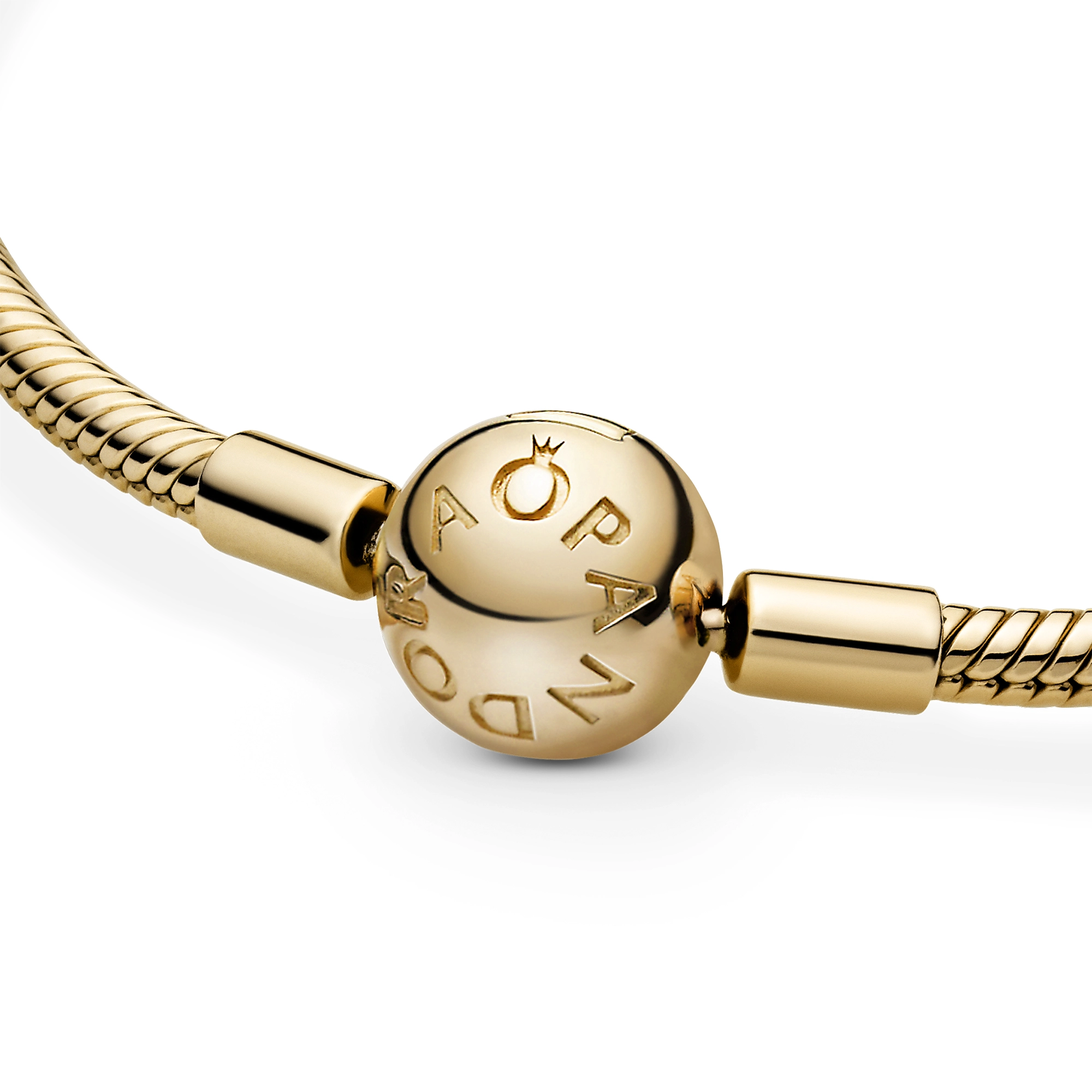Snake chain PANDORA Shine bracelet/568748C00-18