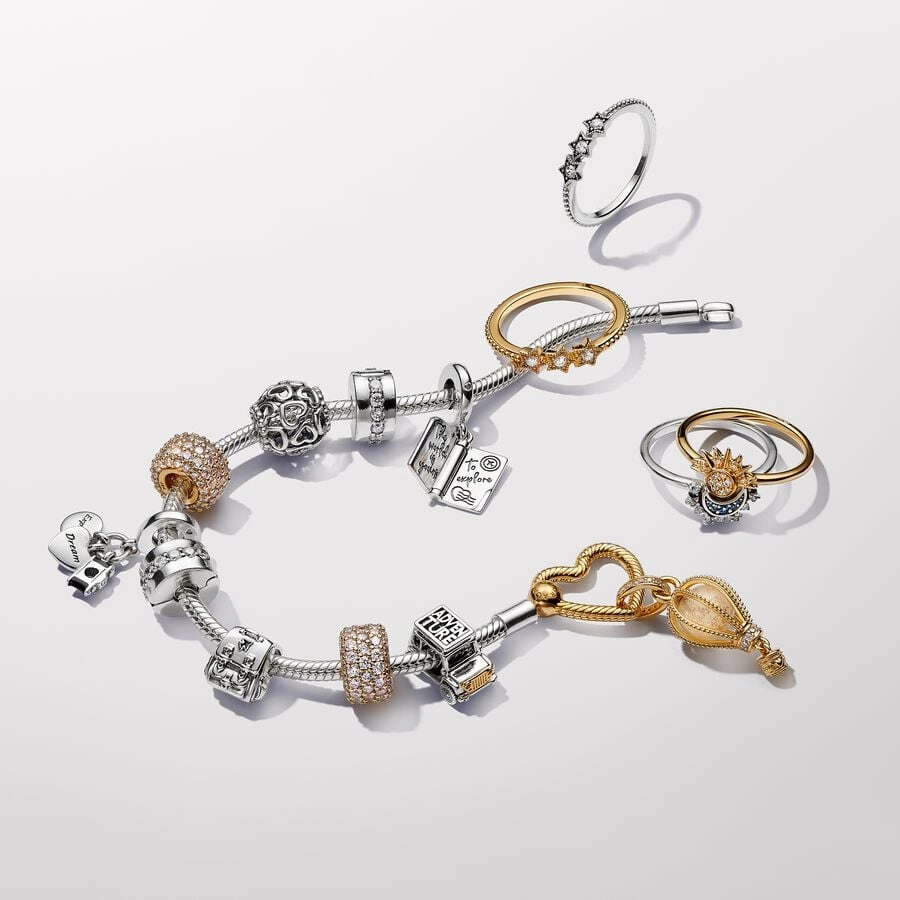 PANDORA Gold Plated metal blend Charm / 769434C01