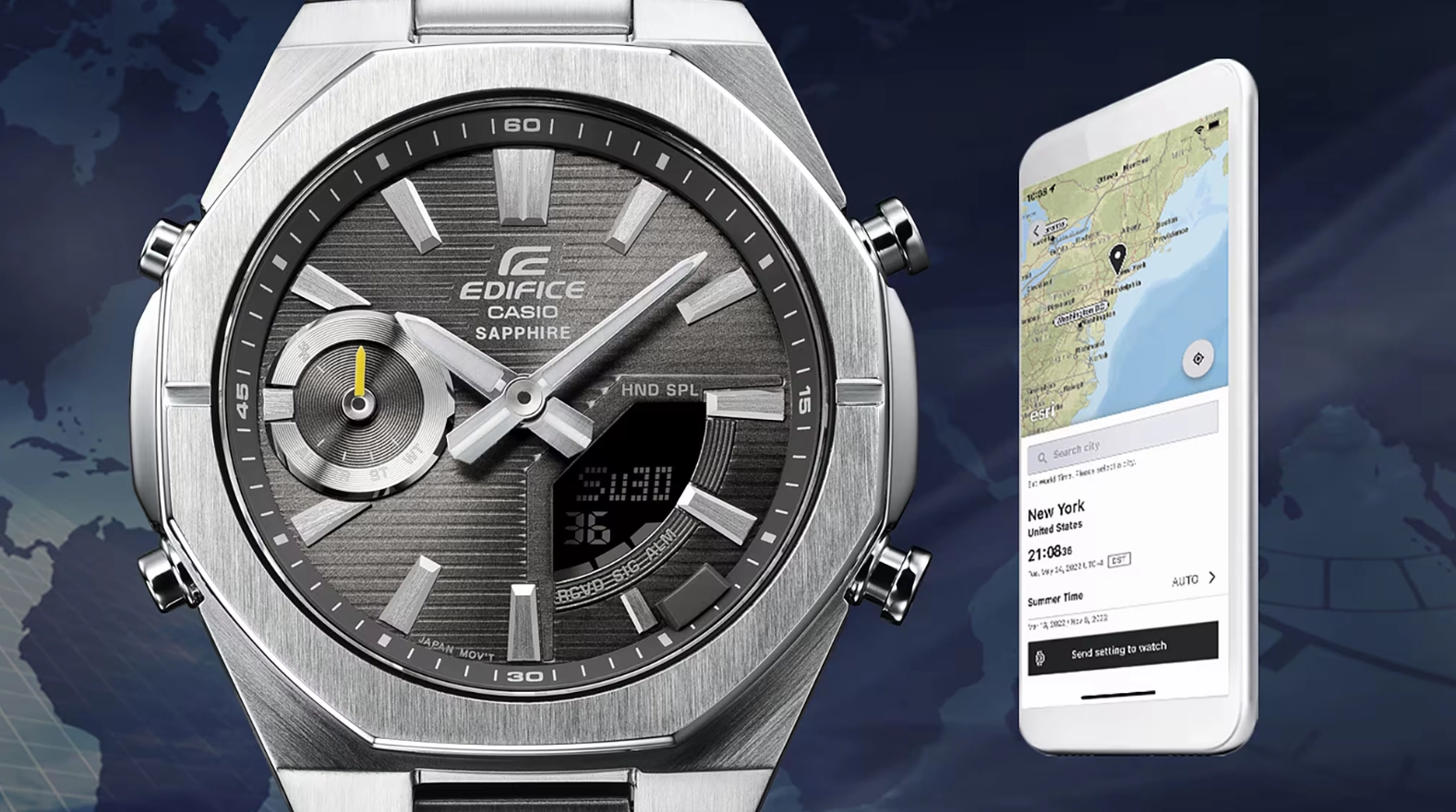 Quartz Wristwatch / ECB-S10D-2ADF