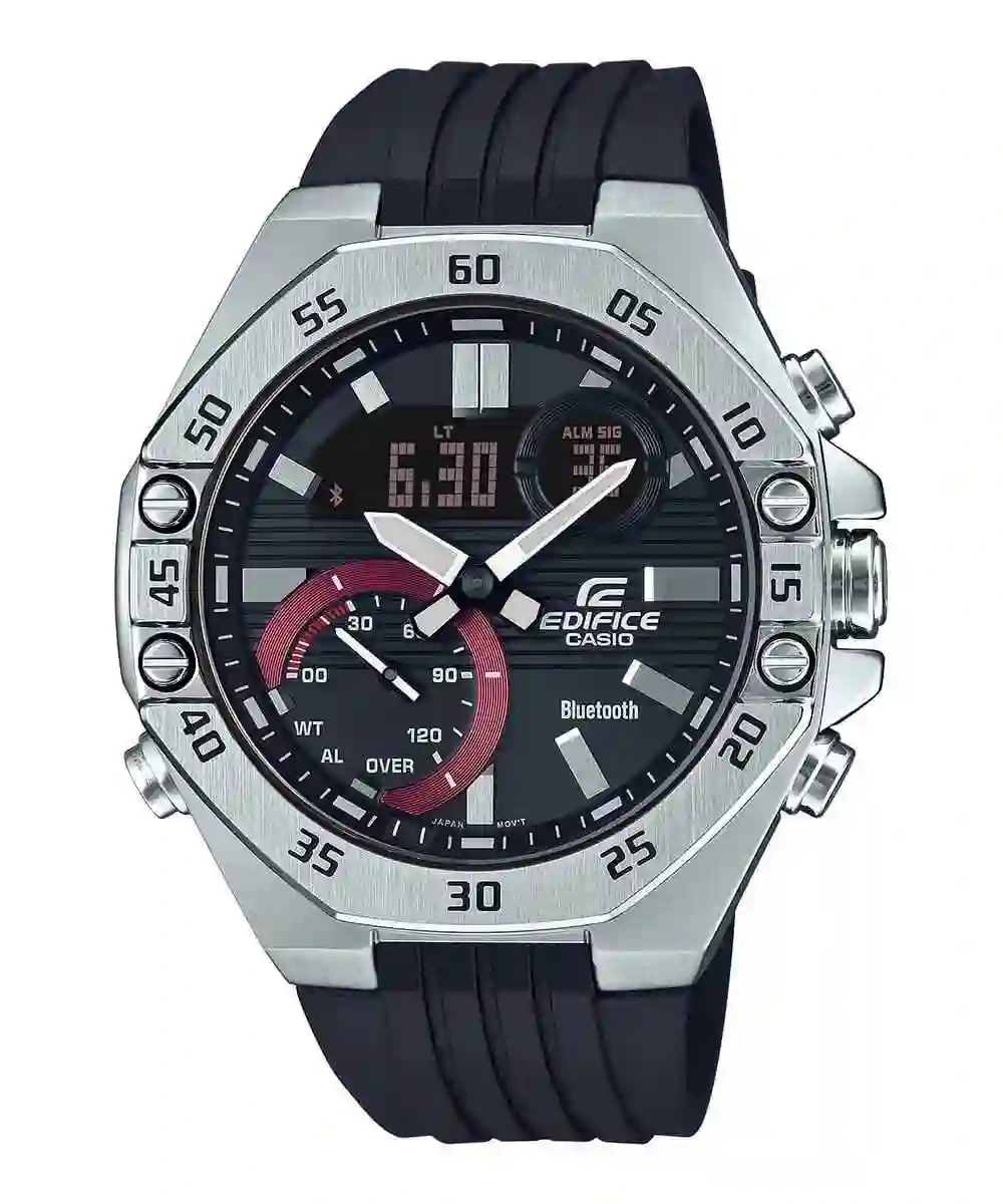Quartz wristwatch/ECB-10P-1ADF