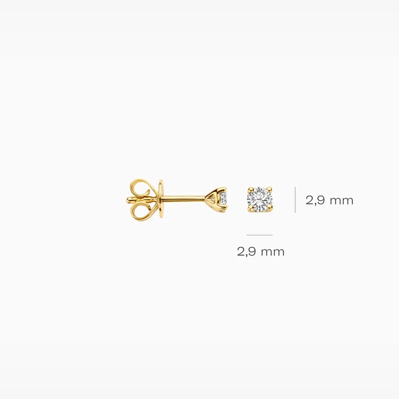 Blush Lab-Grown Diamond 14K Gold Earring / LG7000Y