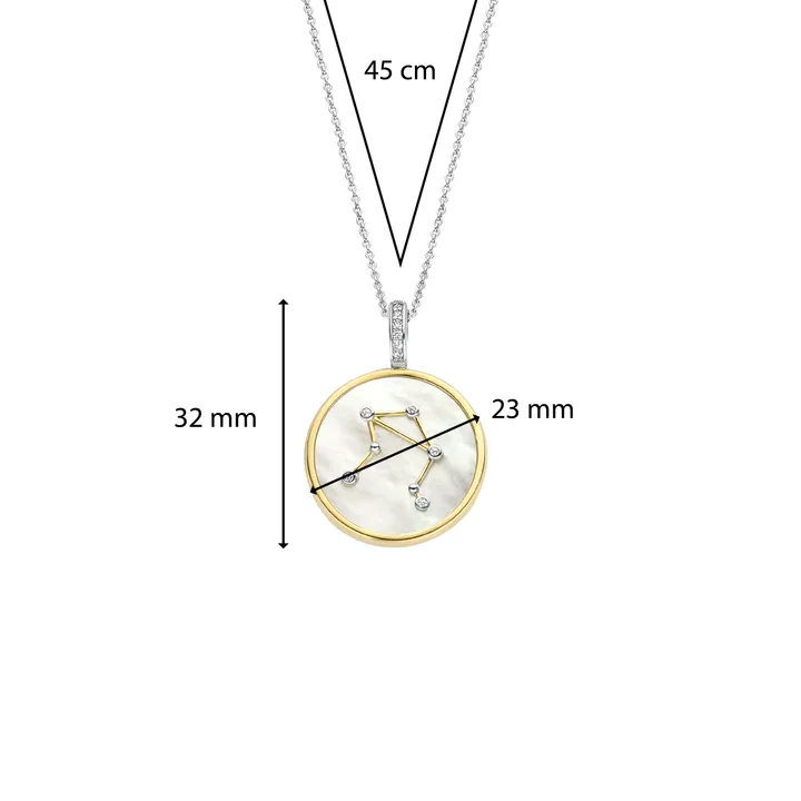 Ti Sento Sterling Silver Necklace/6826LI