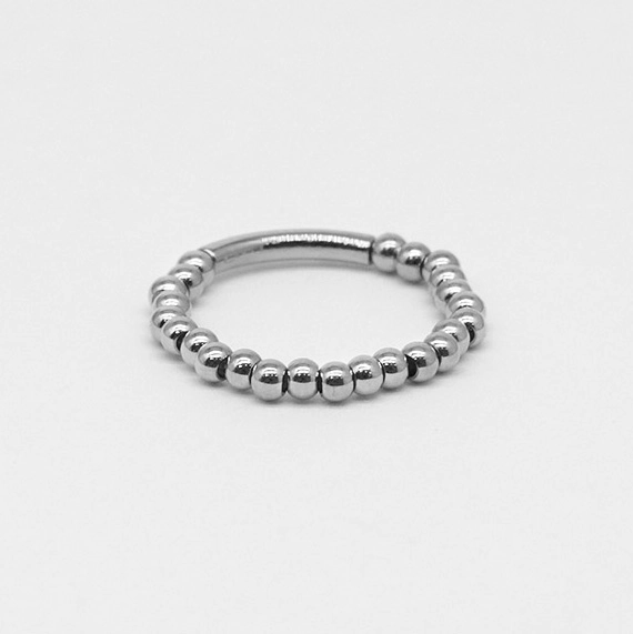 Zag Bijoux Surgical Stainless Steel Ring / SRR12044-00UNI