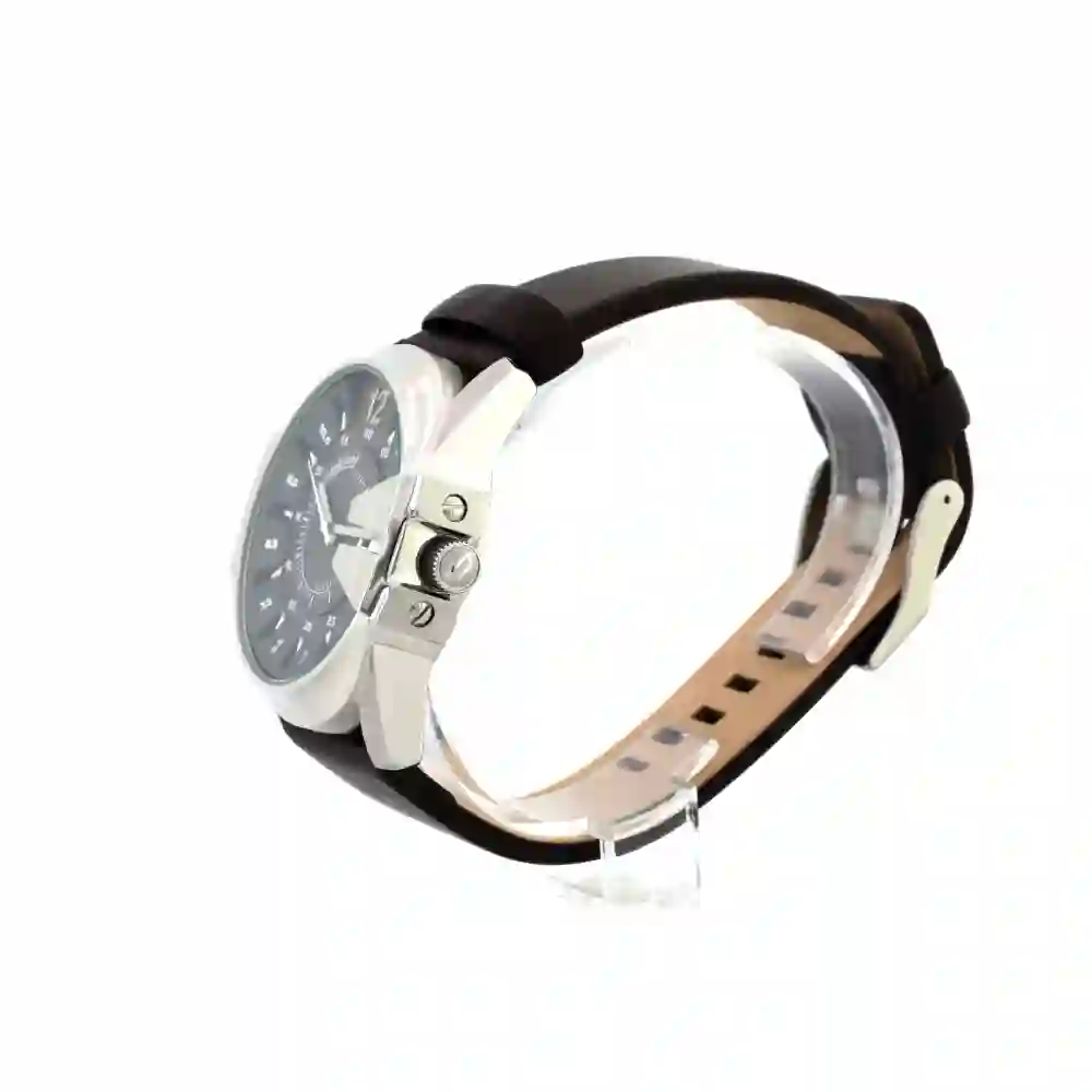 Men's Diesel Grey Dial Brown Leather Strap Watch DZ1206 - YouTube