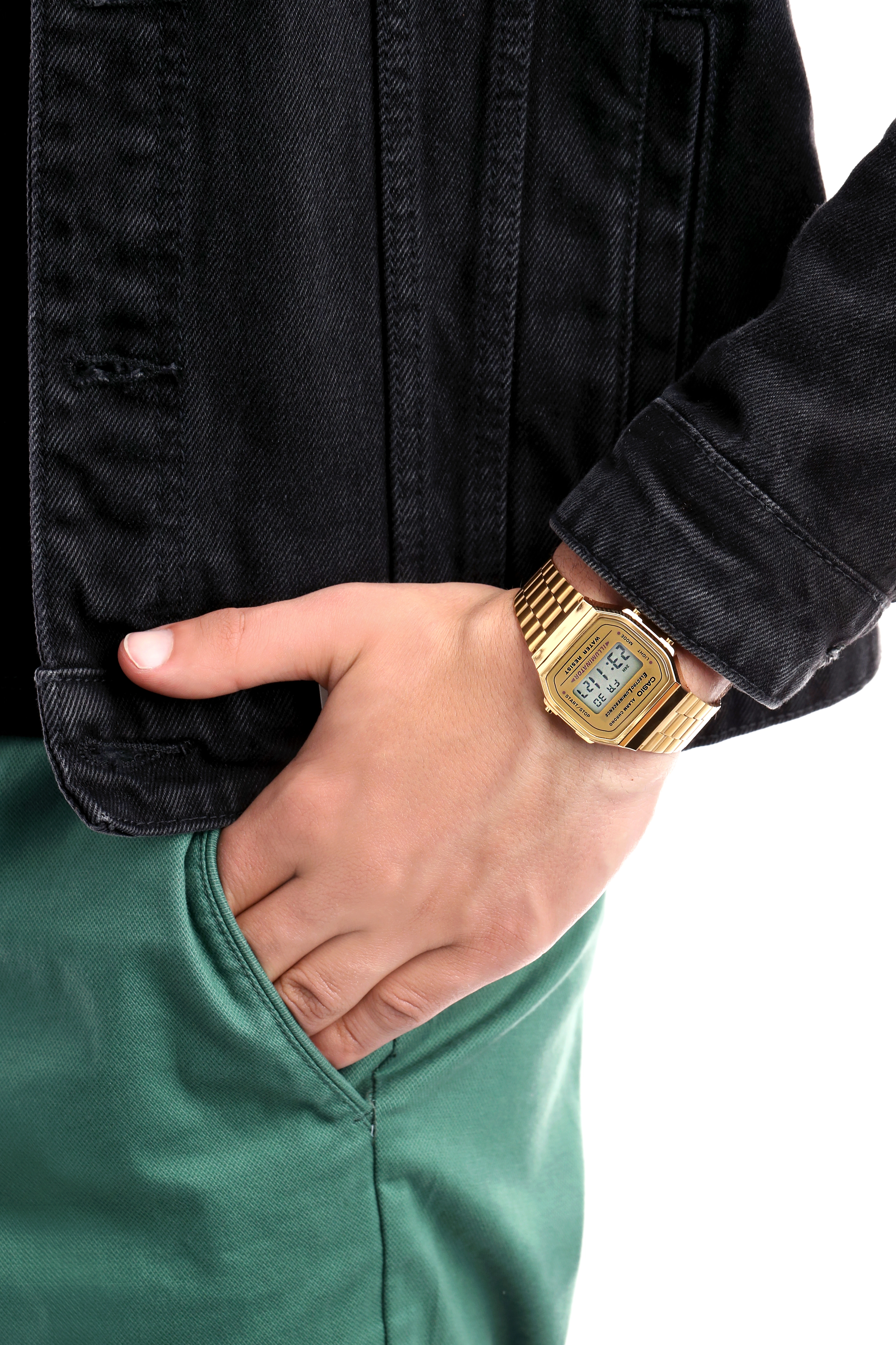 Quartz Wristwatch / A168WG-9WDF