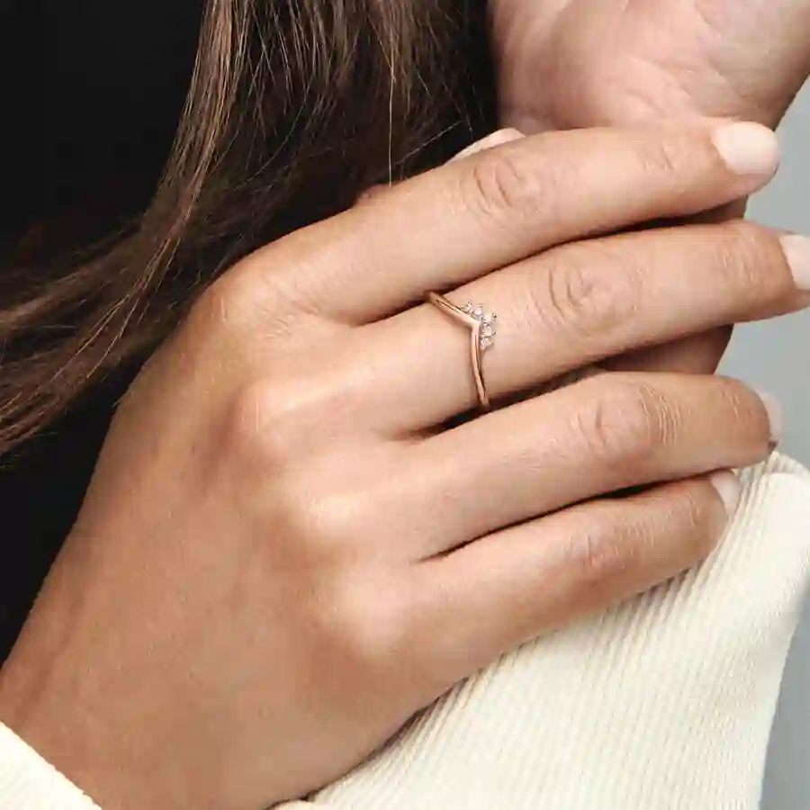 PANDORA Rose Ring / 188282CZ-52