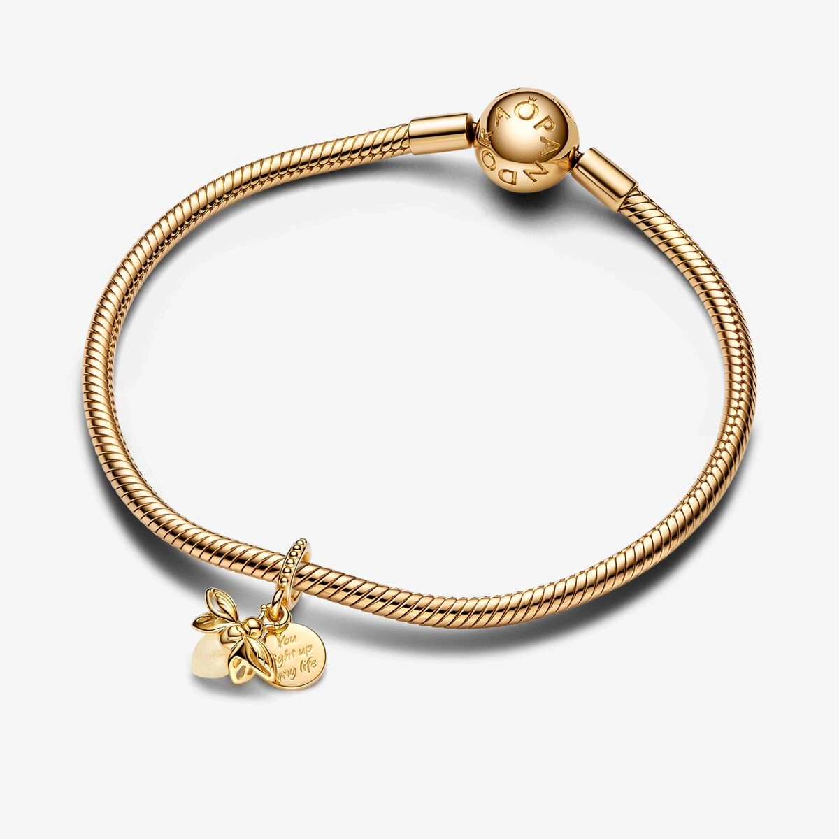 PANDORA Gold Plated metal blend Charm / 769352C01