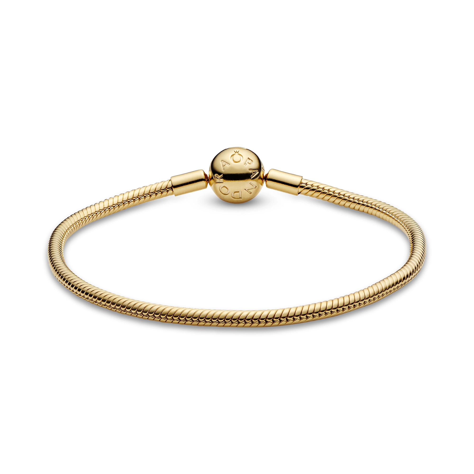 Snake chain PANDORA Shine bracelet/568748C00-18
