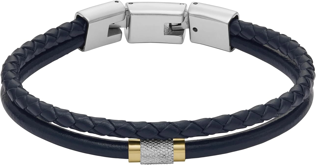 Fossil Leather Bracelet / JF04703998