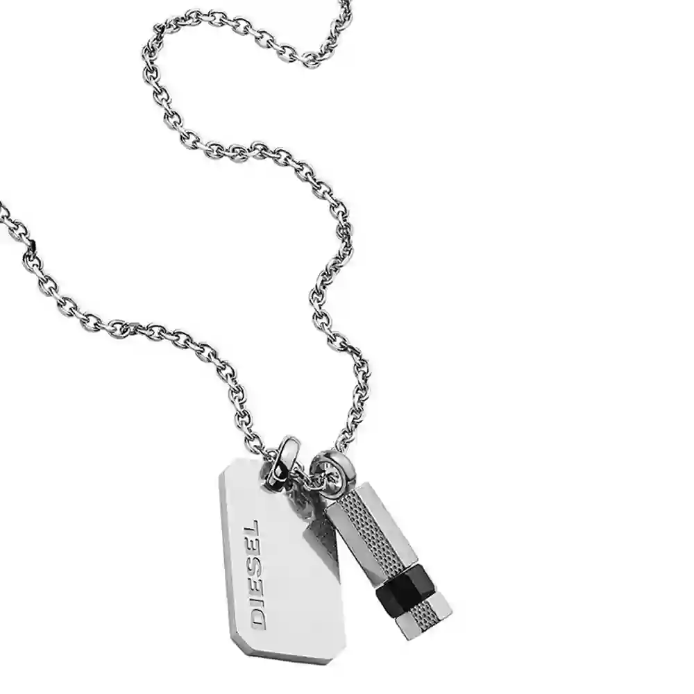 Diesel Stainless Steel Pendant Necklace/DX1156040 | Time.ge