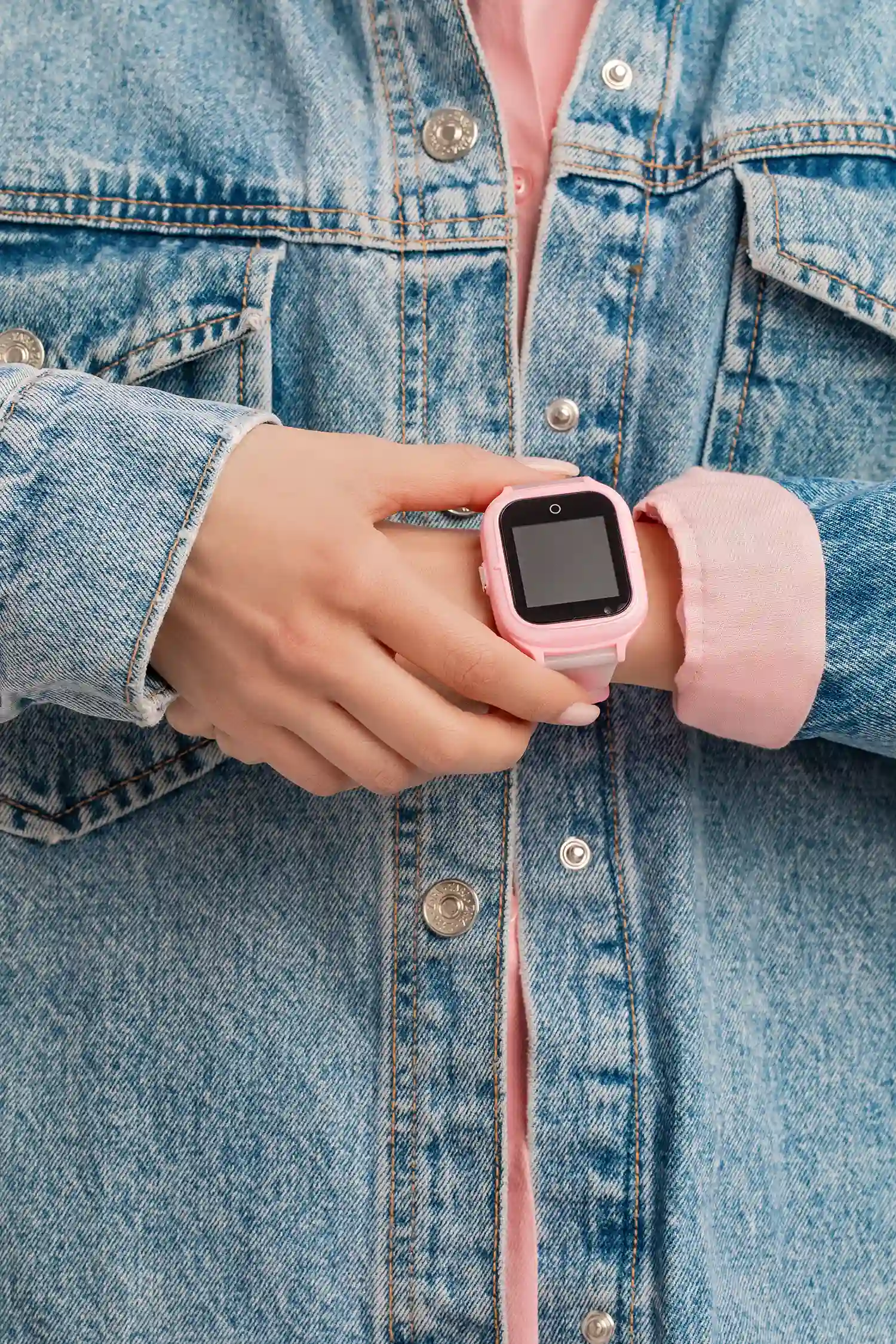 Quartz Smart Watch/KT23 pink