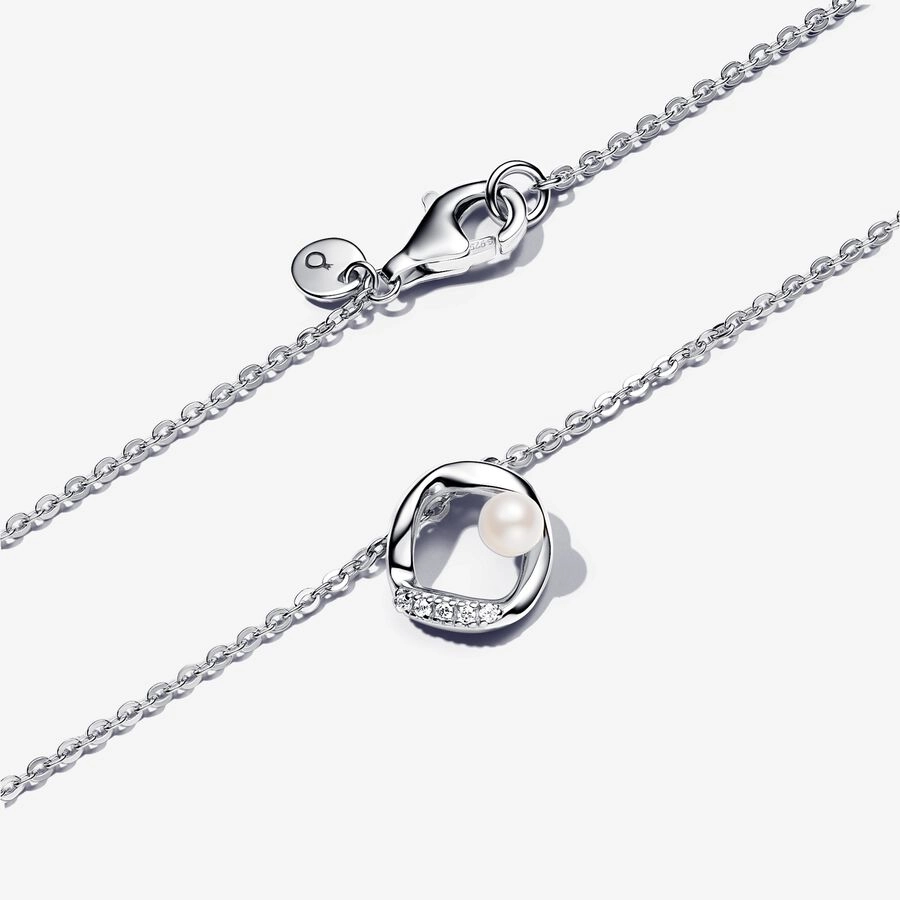 PANDORA Sterling Silver Necklace / 393303C01-45