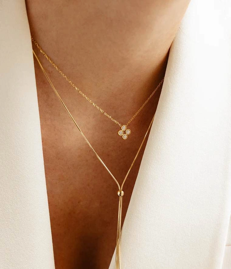 Necklace & Pendant / SNS27642-01WHT