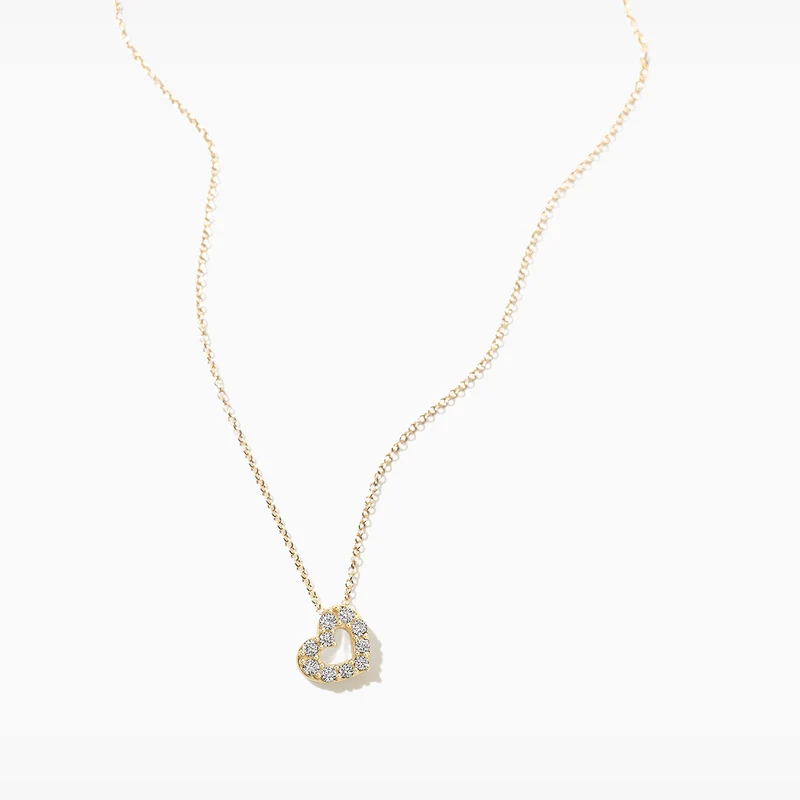 Blush Lab-Grown Diamond 14K Gold Necklace / LG3000Y