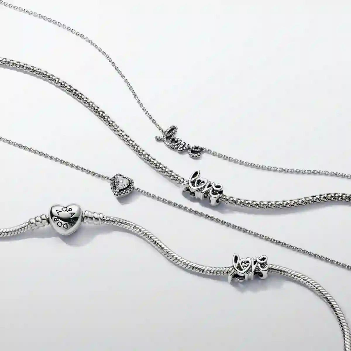 PANDORA Sterling Silver Necklace/393076C01-45