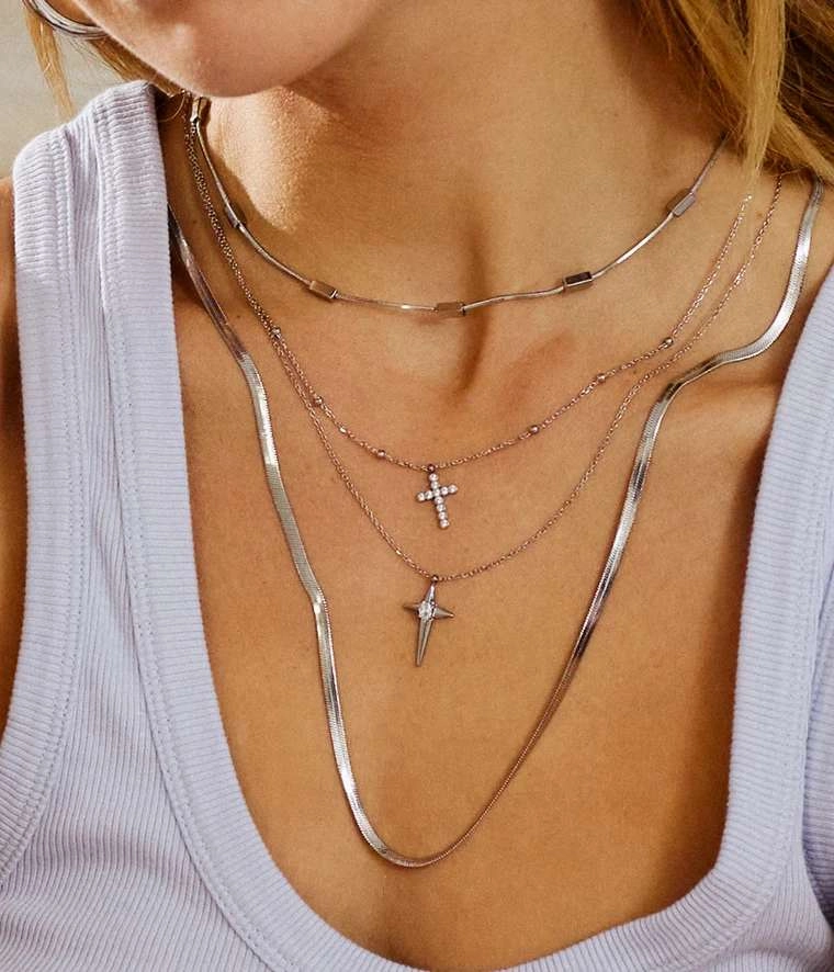 Necklace & Pendant / SNM27750-00WHT