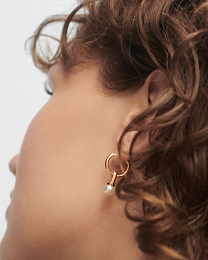 PDPAOLA Sterling Silver Earring / AR01-C25-U