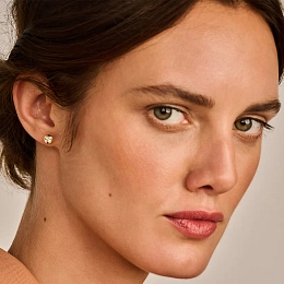 Blush Lab-Grown Diamond 14K Gold Earring / LG7005Y