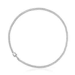 SILVER CHOKER MEDIUM 50CM