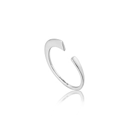 GEOMETRY CURVED ADJUSTABLE RING