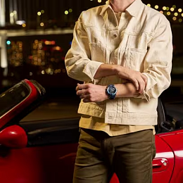 Quartz Wristwatch/ECB-40NP-1ADF